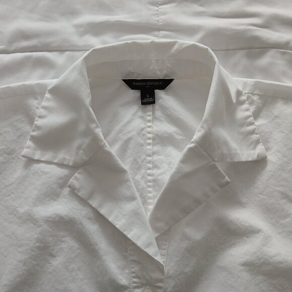 Banana Republic Factory Tie-Front Cropped Top - Picture 3 of 5